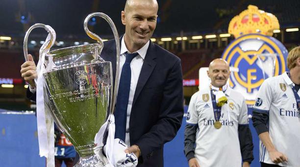 El francés Zinedine Zidane ya ocupa un lugar en la historia grande del Real Madrid.