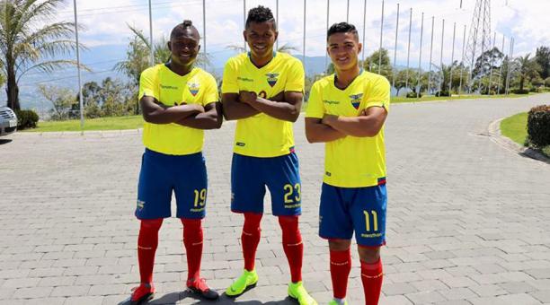 Jugadores de la selección ecuatoriana sub 20