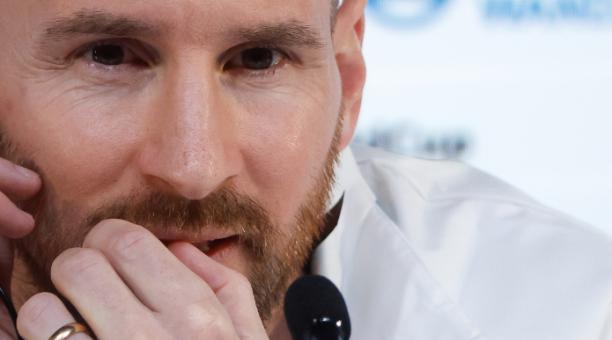 Lionel Messi, estrella de la selección argentina. Foto: EFE