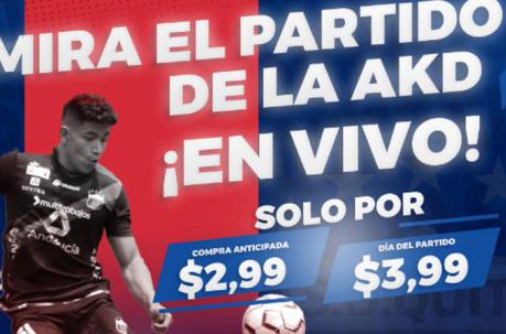 Precios para ver al Deportivo Quito en Facebool. Foto: Twitter @SDQuitoOficial