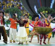 El acto de apertura del Mundial rinde honores a la diversidad cultural de Brasil. Foto: AFP