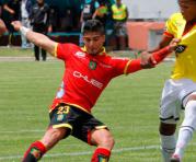 El venezolano Jacobo Kouffaty, que juega en Deportivo Cuenca de titular, se lesionó ante Argentina