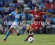 Joao Rojas jugó todo el partido ante el Toluca. Foto: Álex Cruz / EFE
