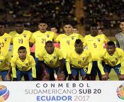 Ecuador llegó a la última fecha con posibilidades de ser campeón del Sudamericano Sub 20. Foto: EFE