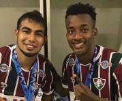 Junior Sornoza (izq.) y Jefferson Orejuela son titulares y figuras del Fluminense. Foto: Facebook del club