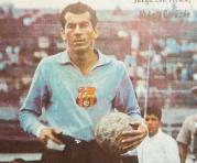 Pablo Ansaldo, histórico arquero de Barcelona que falleció el pasado 31 de octubre en Guayaquil. Foto: Twitter BSC