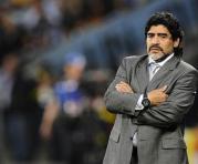 Diego Maradona, ex estratega de la selección de Argentina