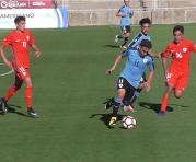El partido entre Uruguay y Chile terminó 1 a 1 en el Sudamericano Sub 15