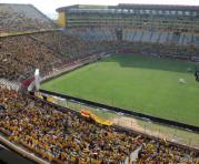 Estadio Monumental en un partido del campeonato ecuatoriano