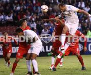 El momento que Hernán Barcos anota el segundo gol de Liga de Quito ante Guabirá en la Copa Sudamericana