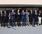 Todos los delegados de la Conmebol junto al presidente de la FIFA, Gianni Infantino