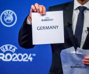 El instante en que la UEFA designa a Alemania como sede de la Eurocopa del 2024. Foto: AFP