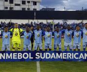 El equipo de Macará que jugó el partido de ida en la Copa Sudamericana 2019