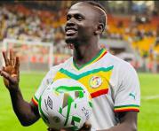 Sadio Mané con la camiseta de Senegal. Foto: Twitter @FootballSenegal