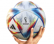Balón oficial con el que se jugará la Copa del Mundo Qatar 2022. Foto: Facebook FIFA World Cup.